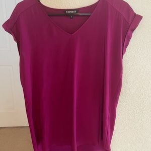 Express magenta/pink blouse